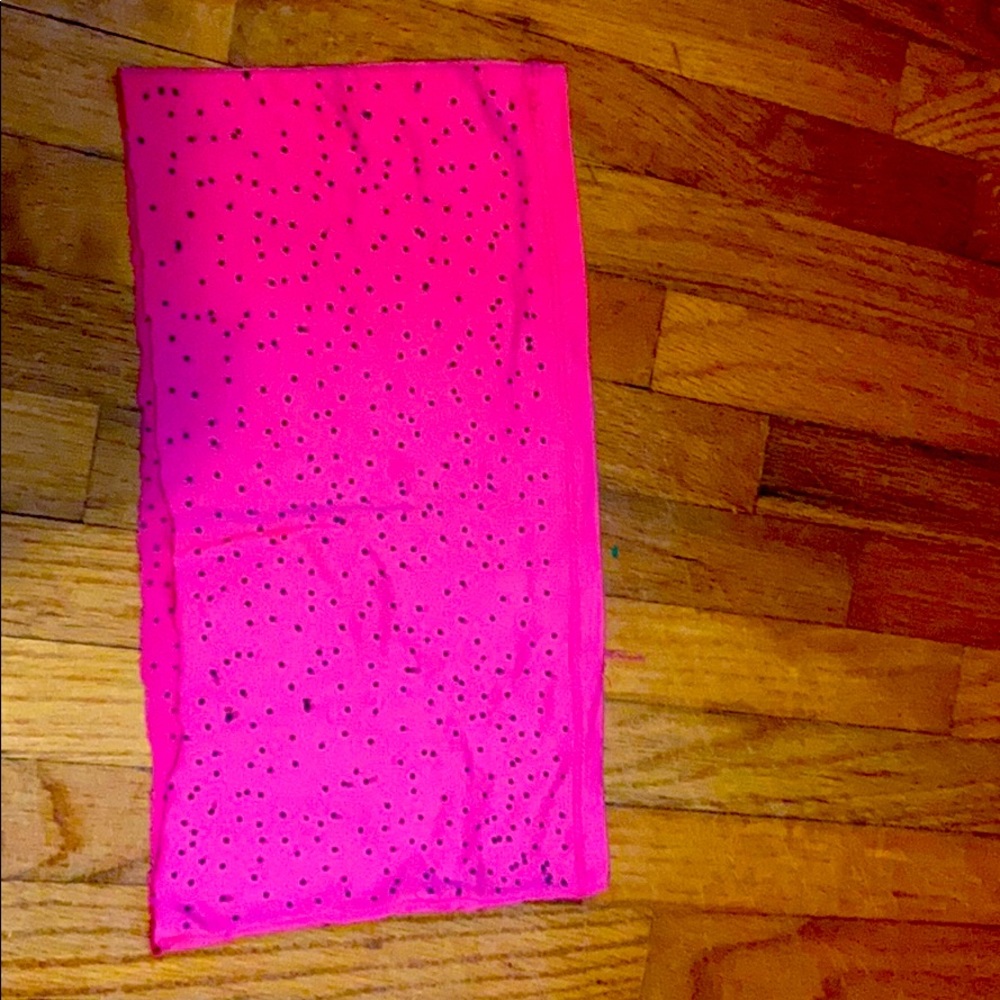 Pink crop top